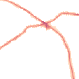 Night-time road noise heatmap for BD13 2FR