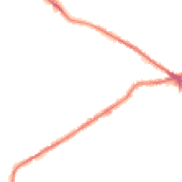 Night-time road noise heatmap for BD13 2HE