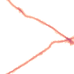 Night-time road noise heatmap for BD13 2HN