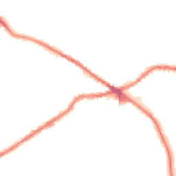 Night-time road noise heatmap for BD13 2QJ