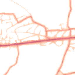 Daytime road noise heatmap for BD13 3BZ