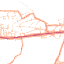 Daytime road noise heatmap for BD13 3HN