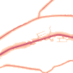 Daytime road noise heatmap for BD13 3QQ