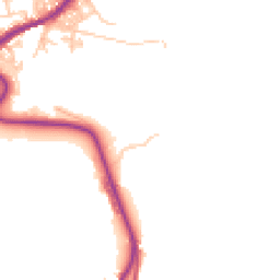 Daytime road noise heatmap for BD13 4AB