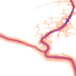 Daytime road noise heatmap for BD13 4NJ