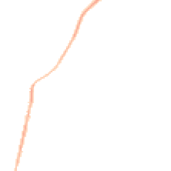 Night-time road noise heatmap for BD13 5AL