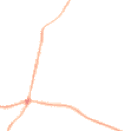 Night-time road noise heatmap for BD13 5AN