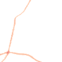 Night-time road noise heatmap for BD13 5AW
