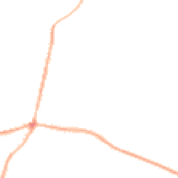 Night-time road noise heatmap for BD13 5AX