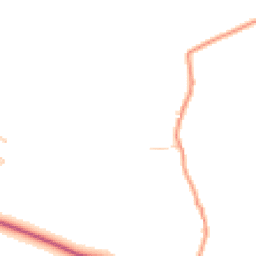 Daytime road noise heatmap for BD13 5BT