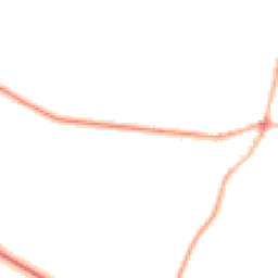 Night-time road noise heatmap for BD13 5EL