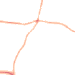 Night-time road noise heatmap for BD13 5FD