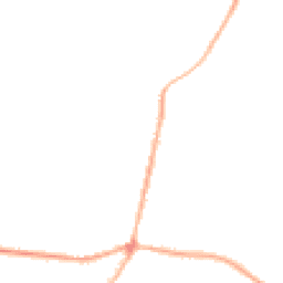 Night-time road noise heatmap for BD13 5JF