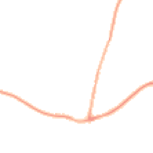 Night-time road noise heatmap for BD15 9LN
