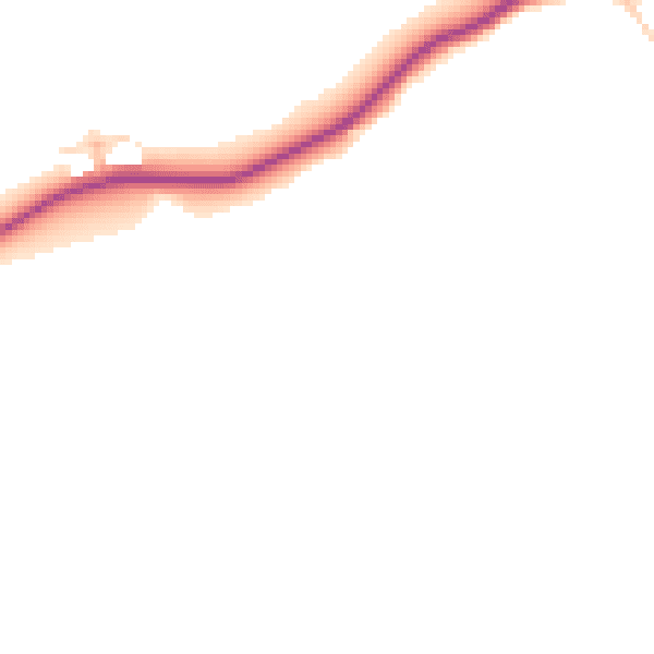 Daytime road noise heatmap for BD16 1AX