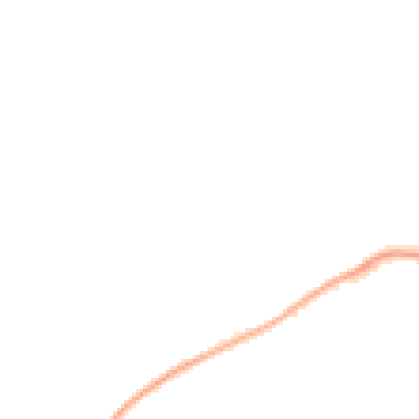 Night-time road noise heatmap for BD16 1BS