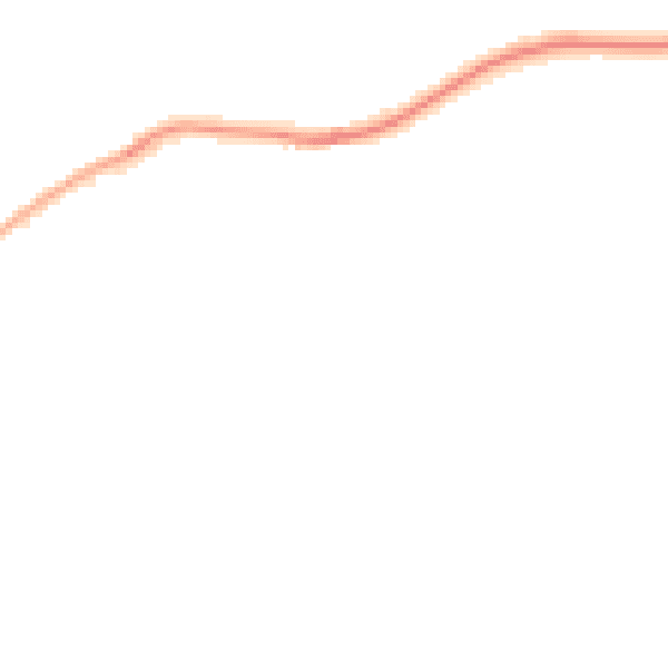 Night-time road noise heatmap for BD16 1JG