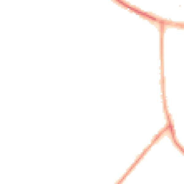 Night-time road noise heatmap for BD16 1QE
