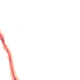 Night-time road noise heatmap for BD18 1AP