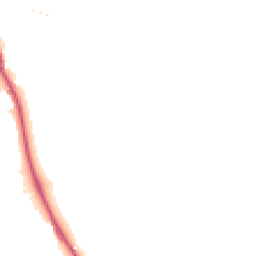 Night-time road noise heatmap for BD18 1BA