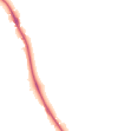 Night-time road noise heatmap for BD18 1BE