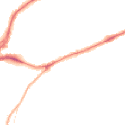 Night-time road noise heatmap for BD18 1BX