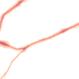 Night-time road noise heatmap for BD18 1BZ