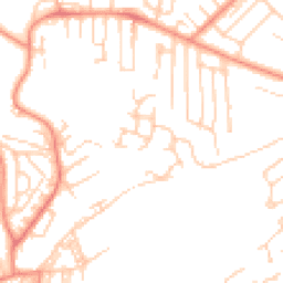 Daytime road noise heatmap for BD18 1QA