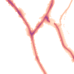 Night-time road noise heatmap for BD18 2AA