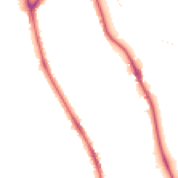 Night-time road noise heatmap for BD18 2AH