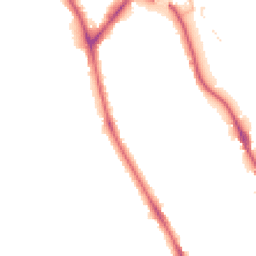 Night-time road noise heatmap for BD18 2AY