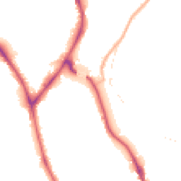 Night-time road noise heatmap for BD18 2BX