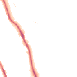 Night-time road noise heatmap for BD18 2HL