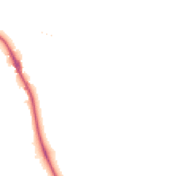 Night-time road noise heatmap for BD18 2JB