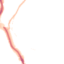 Night-time road noise heatmap for BD18 2LH