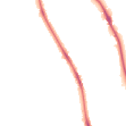 Night-time road noise heatmap for BD18 3AG