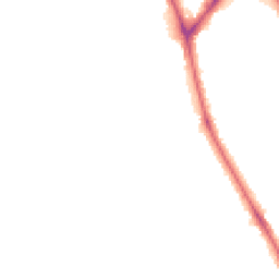 Night-time road noise heatmap for BD18 3AU