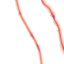 Night-time road noise heatmap for BD18 3BL