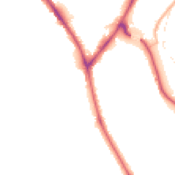 Night-time road noise heatmap for BD18 3DD