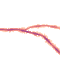 Night-time road noise heatmap for BD18 3EY