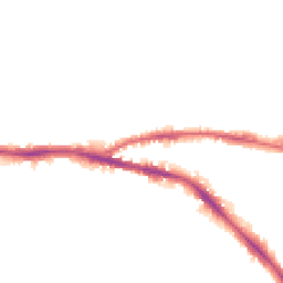 Night-time road noise heatmap for BD18 3HB