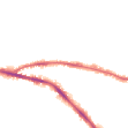 Night-time road noise heatmap for BD18 3JF