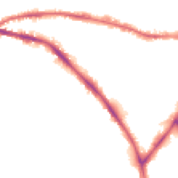 Night-time road noise heatmap for BD18 3NT