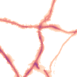 Night-time road noise heatmap for BD18 3PQ