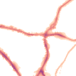 Night-time road noise heatmap for BD18 3QS