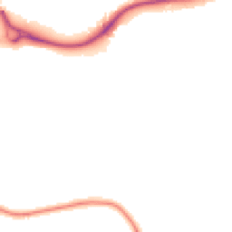 Night-time road noise heatmap for BD18 4AT