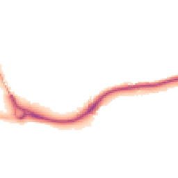 Night-time road noise heatmap for BD18 4BB