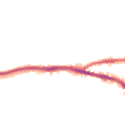Night-time road noise heatmap for BD18 4DE