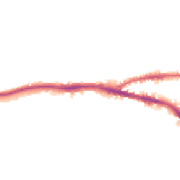 Night-time road noise heatmap for BD18 4DJ
