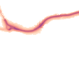 Night-time road noise heatmap for BD18 4DQ